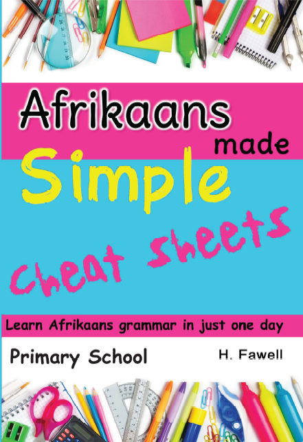 Afrikaans Made Simple Cheat Sheets — Primêre Skool omslag